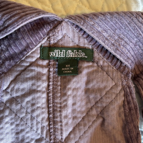 Purple Wild Fable Corduroy Overall Dress - Picture 3 of 4